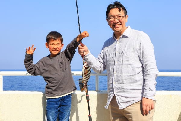 海釣りもできる